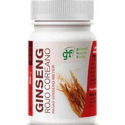 Ginseng Rojo Coreano 500mg 60cáps - Ghf
