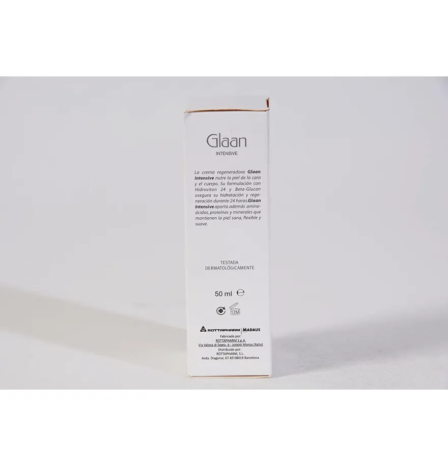 Glaan Crema Intensive (1 Envase 50 ml) - Rottapharm