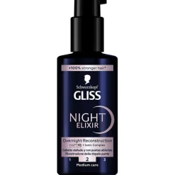 Gliss Night Elixir Sérum Puntas Abiertas 100 ml - Schwarzkopf Mass Market