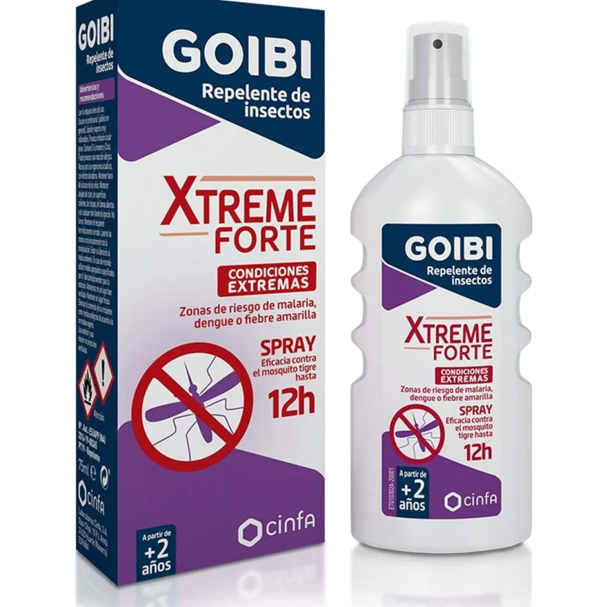 Goibi Xtreme Forte Repelente de Insectos Spray 200ml - Otras Marcas