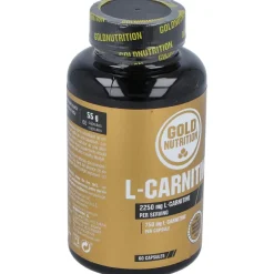 Gold Nutrition L Carnitina 750Mg 60Caps