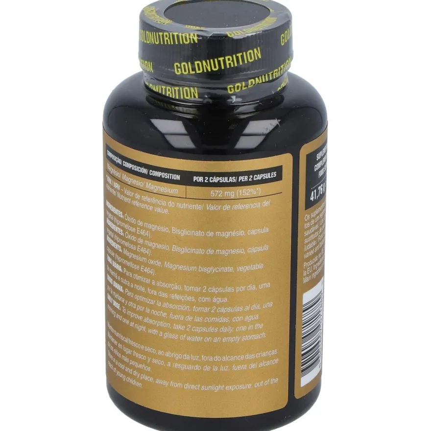 Gold Nutrition Magnesio 600Mg 60Caps