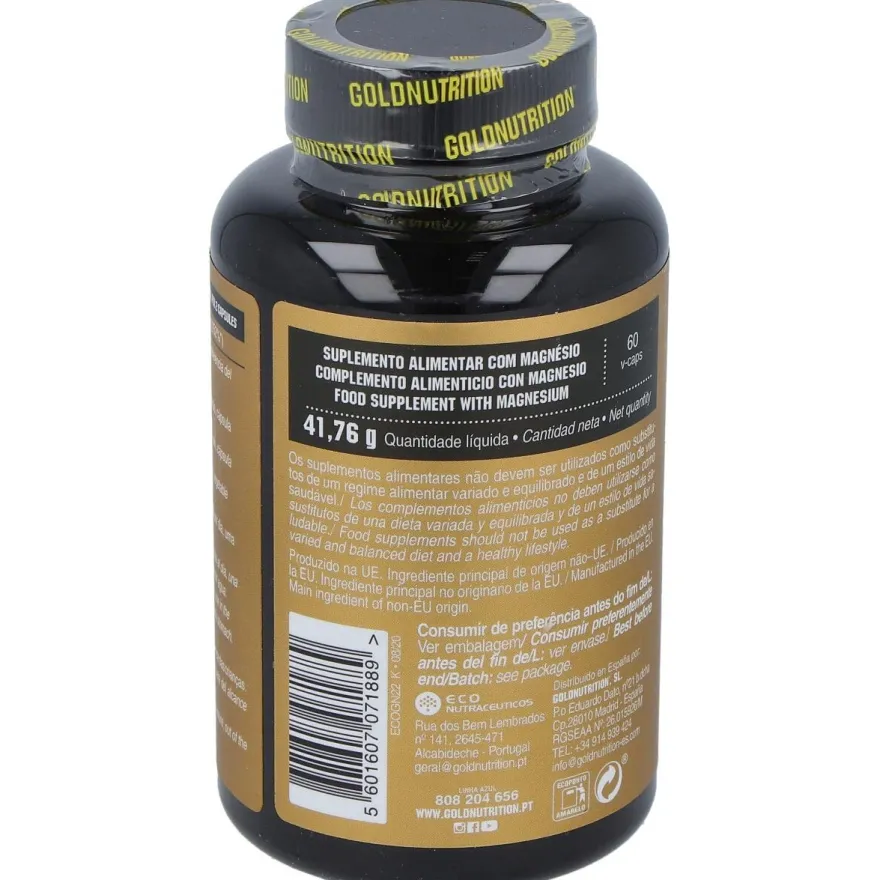 Gold Nutrition Magnesio 600Mg 60Caps