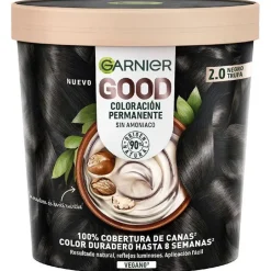 Good Coloración Permanente 2.0 Negro Trufa 217 ml - Garnier