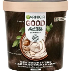 Good Coloración Permanente Nro 4.0 Castaño Cacao 217ml - Garnier