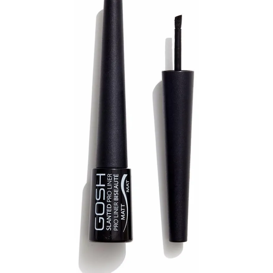Gosh Slanted Pro Liner Eyeliner 002 Matte Black 3Ml