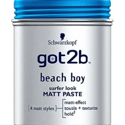 Got2b Beach Boy Matt Paste Surfer Look 100 ml - Schwarzkopf Mass Market