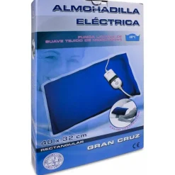 Gran Cruz Almohadilla Eléctrica Rectangular, 1 Ud