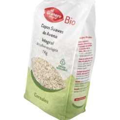 Granero Alimentacion Copos Avena Suaves Integrales Bio 1kg - El Granero