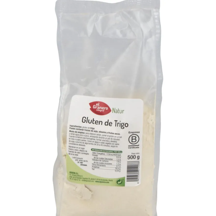 Granero Alimentacion Gluten Trigo 500g - El Granero
