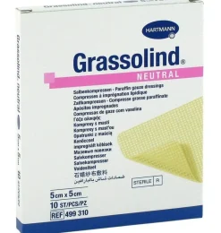 Grassolind Neutral - Aposito Esteril (5 X 5 Cm 10 U)