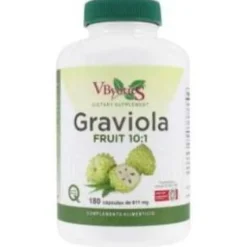 Graviola Fruto 10:1 180cap - Vbyotics
