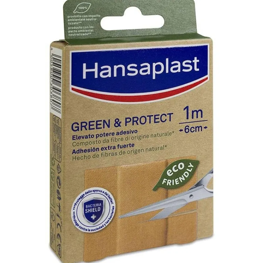Green y Protect Apósito Tira 1m X 6cm - Hansaplast