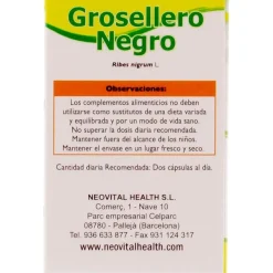 Grosellero Negro Microgranulos Neo 45Cap.
