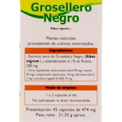 Grosellero Negro Microgranulos Neo 45Cap.