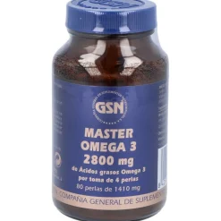 Gsn Master Omega 3 80 Perlas
