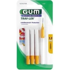 Gum® Butler Cepillo Interdental Viaje 1514 6Uds