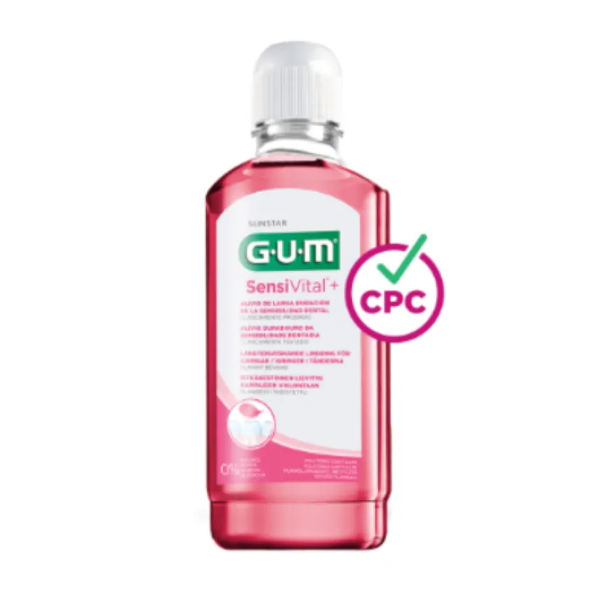 G.U.M SensiVital+ Colutorio, 500 ml. - Sunstar