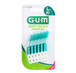 G.U.M Soft-Picks Advanced, Talla L, 30 Piezas. - Sunstar