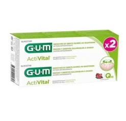 G.U.M 2x1 ActiVital Pasta De Dientes, 2x75 ml. - Sunstar