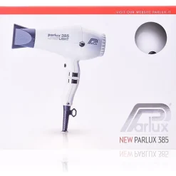 Hair Dryer 385 Power Light Ionic y Ceramic White 1ud - Parlux