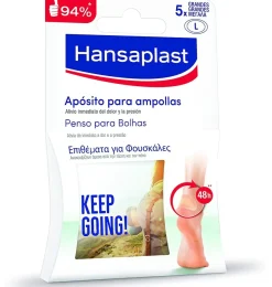 Hansaplast Ampollas - Hidrocoloide (t - Gde 5 U) - Eucerin
