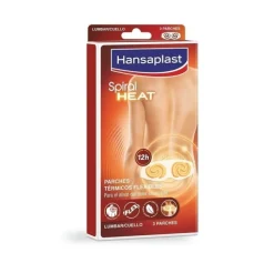 Hansaplast Spiral Heat, 3 Parches. - Eucerin