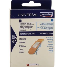 Hansaplast Universal - Aposito Adhesivo (surtido 40 Strips) - Eucerin