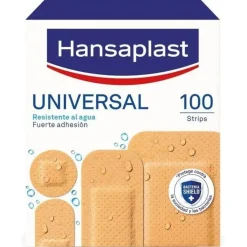 Hansaplat Universal Surtido 4 Tamaños, 100 Apósitos - Hansaplast