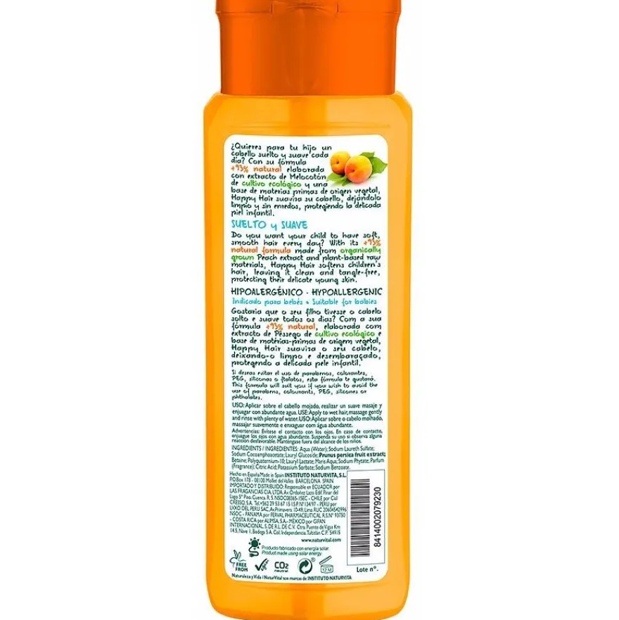 Happy Kids Champú 300ml - Naturvital