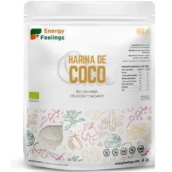 Harina de Coco Eco Vegan sin Gluten 1kg - Energy Feelings