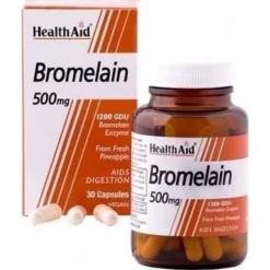Healthaid Bromelina 30 Cápsulas Nutrinat - Health Aid