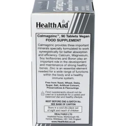 Health Aid Calmagzinc 90 Comprimidos