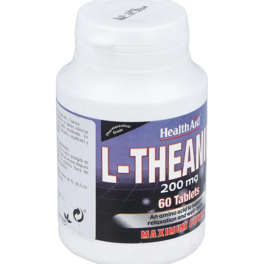 Healthaid L - Teanina 60comp - Health Aid