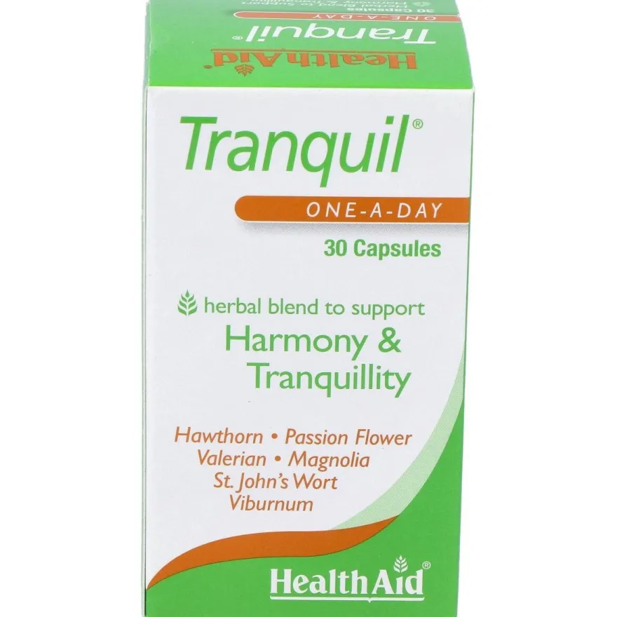 Healthaid Tranquil H.a. 30caps - Health Aid