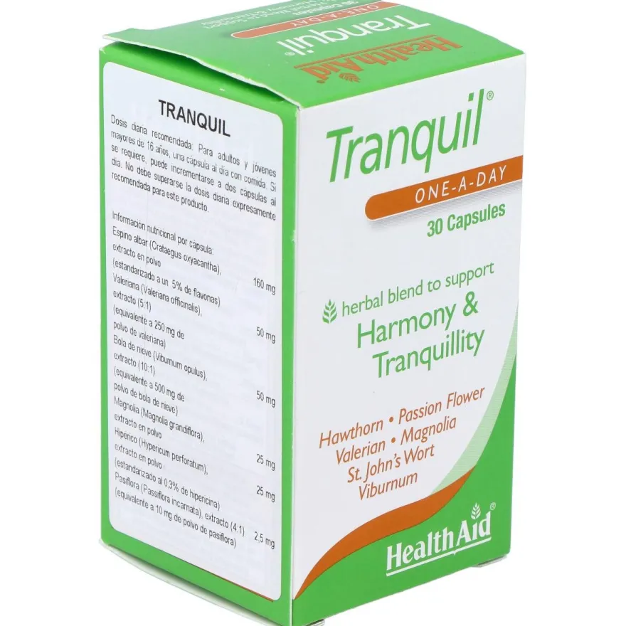 Healthaid Tranquil H.a. 30caps - Health Aid