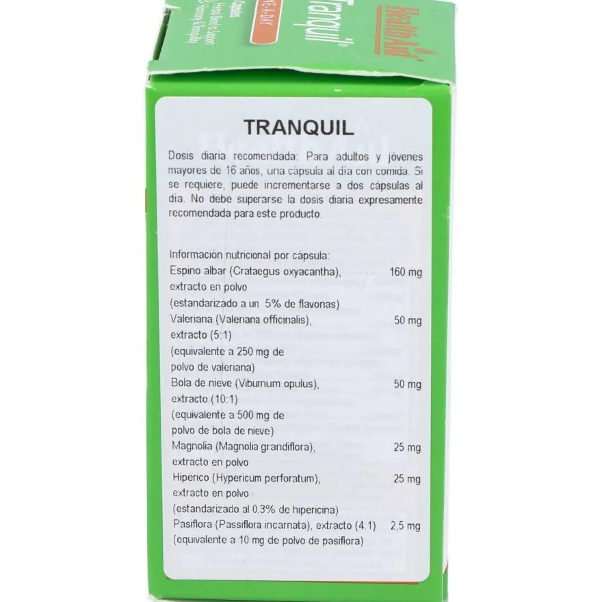 Healthaid Tranquil H.a. 30caps - Health Aid