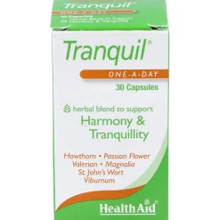 Healthaid Tranquil H.a. 30caps - Health Aid
