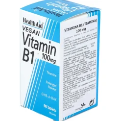 Health Aid Vitamina B1 100Mg 90 Tabletas