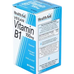 Health Aid Vitamina B1 100Mg 90 Tabletas