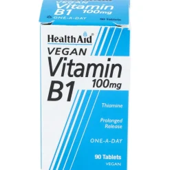 Health Aid Vitamina B1 100Mg 90 Tabletas