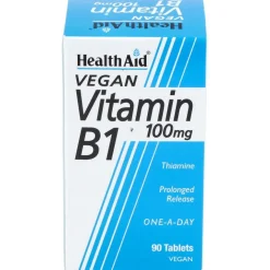 Health Aid Vitamina B1 100Mg 90 Tabletas