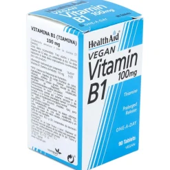 Health Aid Vitamina B1 100Mg 90 Tabletas