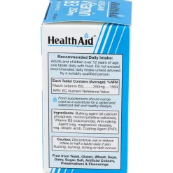 Healthaid Vitamina B3 (niacinamida) 250mg 90comp - Health Aid