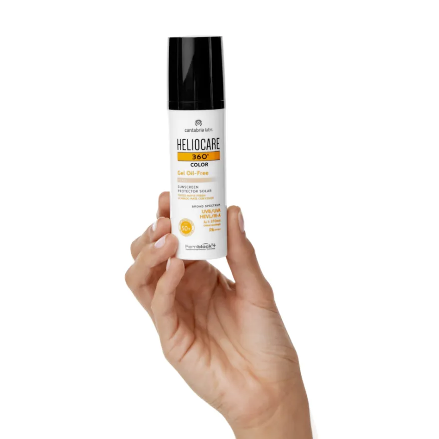 Heliocare 360° Gel Oil-Free Beige SPF 50+, 50 ml. - Cantabria Labs