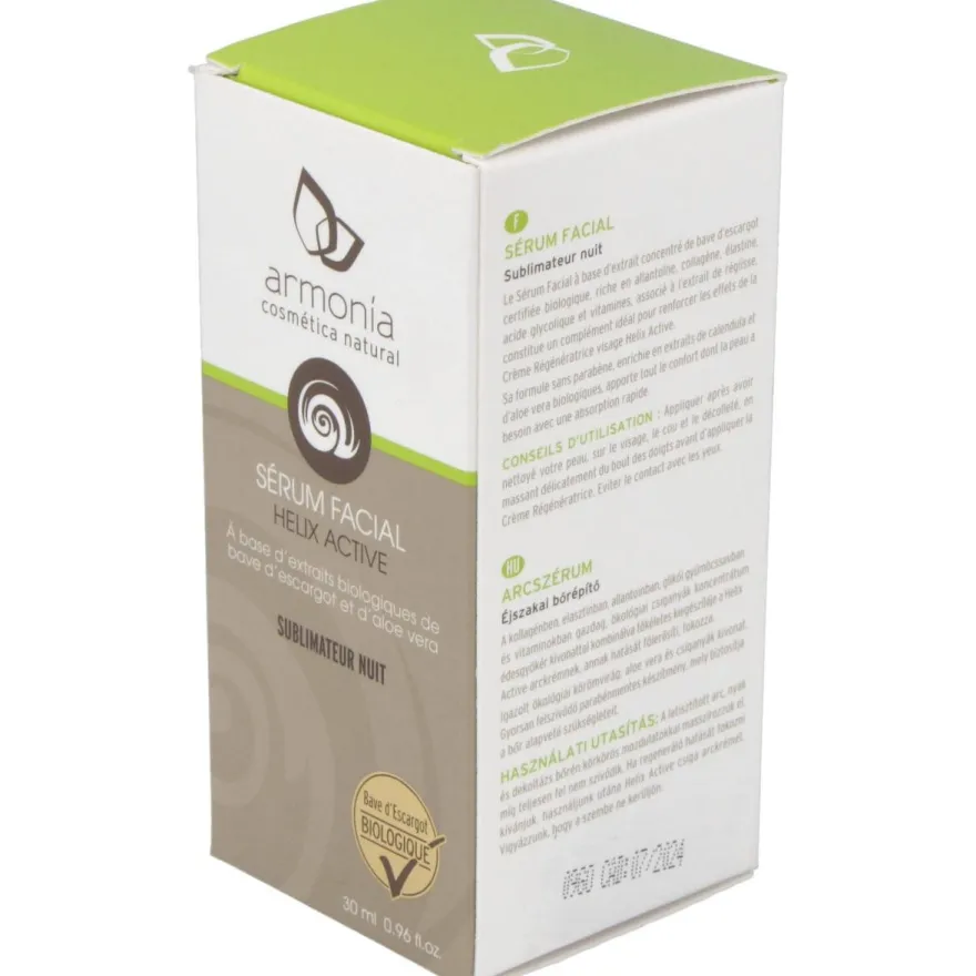 Helix Active Eco Serum Facial Caracol Bio 30Ml. 2