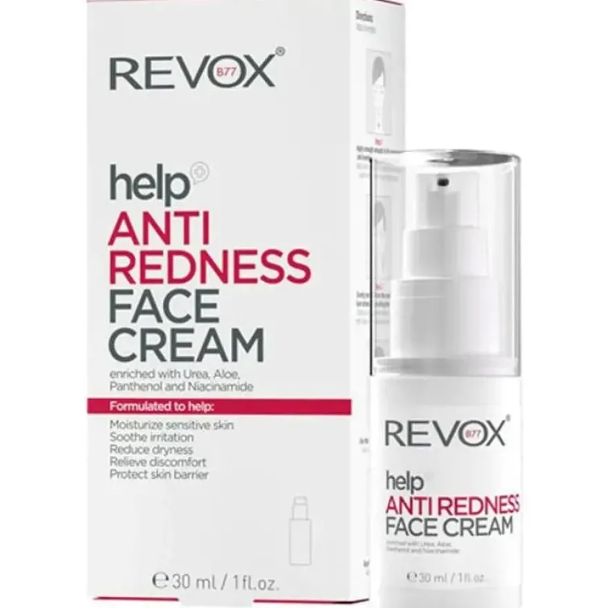 Help Anti Redness Face Cream 30 ml - Revox B77