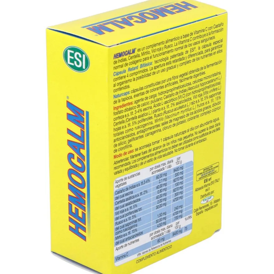 Hemocalm Retard 30cáps - Esi - Trepat Diet