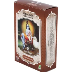 Hena Tinte Natural Castaño Oscuro Polvo 100gr - Radhe Shyam