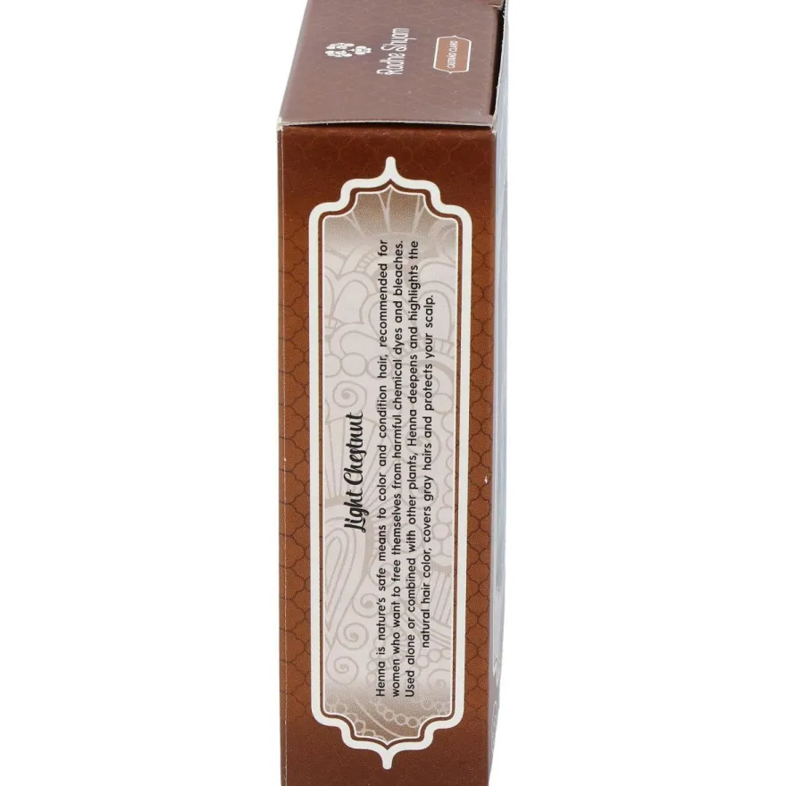 Henna Castaño Claro Polvo 100g - Radhe Shyam